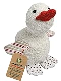 Efie Kuscheltier Entchen, kontrolliert biologischer Anbau, 100 % Made in Germany seit über 60 Jahren