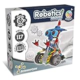 Science4you Robotik Deltabot - EIN Roboter Bausatz mit 117 Stücke - Roboter Selber Bauen mit Dieser Elektronik Baukasten, Lernspiel UNT Konstruktionsspielzeug fur Kinder ab 7 8 9 10 11+ Jahre