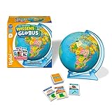 Ravensburger tiptoi® Spiel 00107 - Der interaktive Wissens-Globus - Lern-Globus für Kinder ab 7 Jahren, lehrreicher Globus für Jungen und Mädchen, für 1-4 Spieler