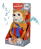Simba 109241017 - Bobo Siebenschläfer Kuscheltier, Sing mit mir Plüschtier, spielt Musik, 35 cm großer Kuschelspaß, für Kinder ab 3 Jahren