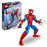 LEGO 76226 Marvel Spider-Man Figur, voll bewegliches Action-Spielzeug, sammelbare Superhelden-Actionfigur, Fanartikel für Fans der Filme, Geschenk für Jungen und Mädchen