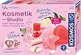 KOSMOS 671563 Kosmetik-Studio, Stelle Deine Eigenen Pflege-Produkte Für Dich Oder Als Geschenke Her, Experimentierkasten Für Kinder Ab 8-12 Jahre Zu Beauty Schönheit Spa Und Wellness