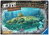 Ravensburger EXIT Adventskalender 2020 - Das gesunkene U-Boot - Ideal für Escape Room-Fans: 24 spannende Rätsel für Kinder ab 10 Jahren, Jugendliche und Erwachsene, 18955