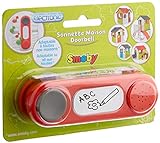 Smoby – elektronische Türklingel – Klingel für Spielhäuser, zum Nachrüsten, wetterbeständig, einfacher Anbau, rot, weiß