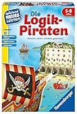 Ravensburger 24969 - Die Logik-Piraten - Spielen und Lernen für Kinder, Lernspiel für Kinder von 5-8 Jahren, Spielend Neues Lernen für 1-4 Spieler