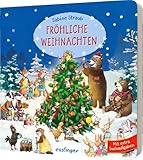 Fröhliche Weihnachten: Kleines Wimmelbuch für Kinder ab 2 Jahren