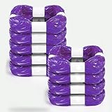 9 Stück Nachfüllfolie für Windeleimer, Windeleimer Nachfüllkassetten, Kompatibel mit Meisten Windeleimern (Lila)