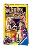 Ravensburger 23082 - Schoko Hexe , Mitbringspiel für 2-6 Spieler, Kartenspiel ab 6 Jahren, kompaktes Format, Reisespiel, Meerkleurig