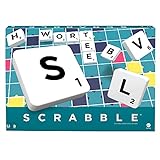 Mattel Games Y9598 - Scrabble Original, Gesellschaftsspiel, Brettspiel, Familienspiel, Design kann variieren, ab 10 Jahren