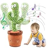 Tanzender Kaktus, Kaktus Plüschtier Kaktus Spielzeug Kuscheltier Kaktus Sprechender Kaktus Dancing Cactus Toy Singender Kaktus, Für Kinder Geschenke kreatives Spielzeug