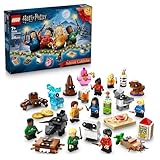 LEGO Harry Potter Adventskalender 2025 - Weihnachten Spielzeug mit 24 Überraschungen - 8 Minifiguren in festlichen Pullovern & 6 Figuren - Geschenk für Mädchen und Jungen ab 7 Jahren - 76456