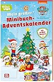 PAW Patrol: Mein großer Minibuch-Adventskalender: Mit 24 Mini-Büchern | Vorlesen, Malen und Rätseln (ab 3 Jahren)