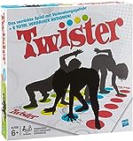Hasbro Gaming Twister, Geschicklichkeitsspiel für Kinder & Erwachsene, Familienspiel, Partyspiel, lustiges Spiel für Kindergeburtstage, 2-4 Personen, ab 6 Jahren
