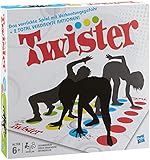 Hasbro Gaming Twister, Geschicklichkeitsspiel für Kinder & Erwachsene, Familienspiel, Partyspiel, lustiges Spiel für Kindergeburtstage, 2-4 Personen, ab 6 Jahren