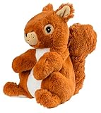 Warmies® Wärmekissen/Stofftier 'Eichhörnchen' Hirse Lavendelfüllung 30cm 700g (exklusives Warmies-Design für Greenlife Value)