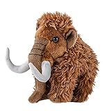 Teddys Rothenburg Kuscheltier Mammut 23 cm stehend braun Plüschmammut Plüschtier Uni-Toys