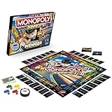 Hasbro Gaming Monopoly Speed Brettspiel, Monopoly in weniger als 10 Minuten, eine schnelle Version des Monopoly Brettspiels ab 8 Jahren, Spiel für 2-4 Spieler