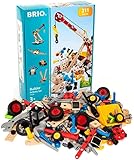 BRIO Builder 34588 Kindergartenset 210 tlg. - Das kreative Konstruktionsspielzeug aus Schweden - Großes Komplettset mit zahlreichen Bauelementen und viel Werkzeug - Für Kinder ab 3 Jahren