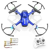 Wipkviey T16 Mini Drohne für Kinder, RC-Quadrocopter für Anfänger mit 2 Batterien, mit Lichtern, Höhenhaltung, 3D-Flip, Einfach zu Fliegendes, Spielzeug Geschenke für Jungen