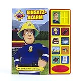 Feuerwehrmann Sam - Einsatzalarm - Klappen-Geräusche-Buch für Kinder ab 3 Jahren: Mit Geräuschen und Klappen