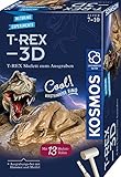 Kosmos 636159 T-REX 3D, T-REX-Skelett zum Ausgraben, Komplett-Set mit Hammer und Meißel, Experimentierkasten für Kinder ab 7 Jahre und Dino Fans, Geburtstagsgeschenk