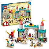 LEGO 10780 Disney Mickys Burgabenteuer Spielzeug-Schloss zum Bauen, inkl. Daisy, Donald Duck, Micky und Minnie Maus, ab 4 Jahre