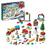 LEGO 41758 Friends Adventskalender 2023 mit 24 Spielzeugen als Überraschung, darunter Figuren von Leo und Autumn und 8 Spielzeug-Tiere, Geschenk zu Weihnachten für Mädchen, Jungs und 6-jährige Kinder