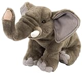 Wild Republic 11498 Peluches Cuddlekins, Afrikanischer Elefant, 30 cm