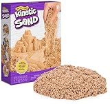 Kinetic Sand 2,5 kg - original magischer Sand aus Schweden, naturbraun, bekannt aus Kindergärten, einwandfrei für kreatives Indoor-Sandspiel, für Kinder ab 3 Jahren