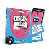 DENKRIESEN - Zungenbrecher© - Raus mit der Sprache! | Familienspiel | Kartenspiel | Reisespiel | Partyspiel | Ab 9 Jahren | Lustiges Kinderspiel | Perfekte Geschenkidee | Spaß garantiert!