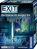 KOSMOS 692865 - EXIT - Das Spiel, Die Station im ewigen Eis, Level: Fortgeschrittene, Escape Room Spiel, für 1 bis 4 Spieler ab 12 Jahren, einmaliges Event-Spiel für Erwachsene und Kinder