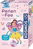 KOSMOS 658144 Perlen-Fee, mit farbwechselnden UV-Perlen, Basteln und Experimentieren in einem, Experimentierset für Kinder ab 6 bis 9 Jahre, Mitbringexperiment, DIY Deko