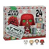 Funko Advent Calendar: Star Wars Holiday - Darth Vader - 24 Tage der Überraschung - Vinyl-Minifigur Zum Sammelns - Mystery Box - Geschenkidee - Feiertage zu Weihnachten Für Mädchen, Jungen