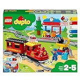 Dampfeisenbahn mit Wagons, Spielfiguren und weiterem Zubehör (LEGO DUPLO)
