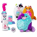 Misfittens Basic Fun 03936 Katzen, Wave 1 Surprise Stofftiere, Sammelfigur Katze Plüschtiere, Kuscheltier für Mädchen und Jungen ab 4 Jahren, Modelle und Farbe Sortiert