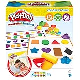 Play-Doh B3404103 Modelliert und lernt Farben und Formen, Mehrfarbig