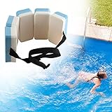 wisedwell Schwimmgürtel für Kinder 6-12 Jahre entfernbar Schwimmlernhilfe mit 6 Auftriebskörpern