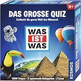 KOSMOS 697891 - was IST was - Das große Quiz - spannendes Wissensspiel, 1.800 Fragen in 5 Kategorien, ab 8 Jahren für 2-4 Personen, Rate-Spaß, Familienspiel, Gesellschaftsspiel, für Allgemenwissen