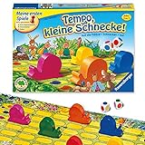 Tempo, kleine Schnecke! Beliebtes Brettspiel für 3-Jährige (Ravensburger)