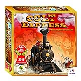 Asmodee 217632 Colt Express, Grundspiel, Familienspiel, Strategiespiel, Deutsch