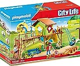 PLAYMOBIL City Life 70281 Abenteuerspielplatz mit Kletterwand, Reifenschaukel und Rutsche, Ab 4 Jahre