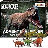 CRAZE Adventskalender DINOREX Dinosaurier Weihnachtskalender für Jungen Spielzeug Kalender Inhalte 28186, Tolle Überraschungen