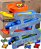 Jaques of London | Kugelbahn Holz Auto Spielzeug | Kugelbahn Baby | Spielzeug ab 1 2 3 Jahre Junge | Holzspielzeug Seit 1795