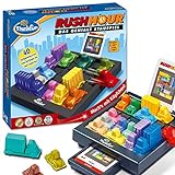 ThinkFun 76301 Rush Hour, Logik und Strategiespiel, für Kinder und Erwachsene, Brettspiel ab 1 Spieler, ab 8 Jahren [Exklusiv bei Amazon]