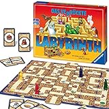 Ravensburger Familienspiel 26446 - Das verrückte Labyrinth - Kinder- und Gesellschaftsspiel, für Kinder und Erwachsene, 2-4 Spieler, ab 7 Jahren