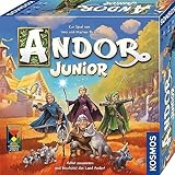 KOSMOS 698959 Andor Junior, Haltet zusammen und beschützt das Land Andor, kooperatives Kinderspiel ab 7 Jahren für die ganze Familie, Fantasy-Abenteuer